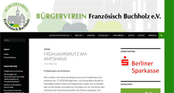 Desktop Screenshot of buergerverein-franzoesisch-buchholz.de